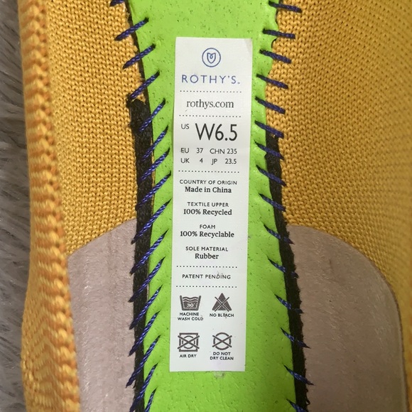 Rothy’s The Point Marigold Flats - Picture 5 of 10